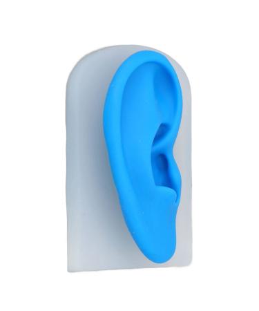 Pwshymi Soft Ear Model Waterproof Professional Lifelike Vivid Ear Model Flexible for Doctor for Hearing Amplifier Display