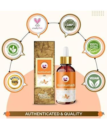 Crysalis Kumkumadi (Crocus Sativus) Oil | Pure & Natural Undiluted Essential Oil- 30 ml with Dropper - Buy Online on GoSupps.com