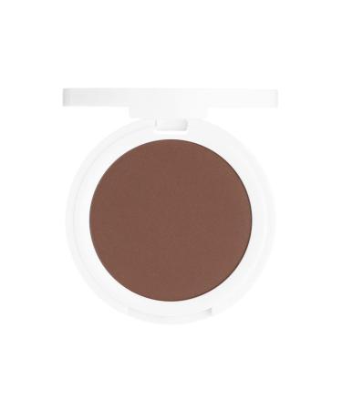 Wakeup Cosmetics - Lush Blush Finish Matte Compact Powder velvet effect color 'Coca'.