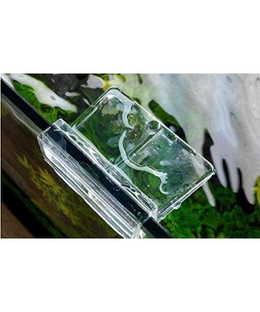 2Pcs Universal Glass Cover Clips for Fish Tanks - 6mm/8mm/10mm Sizes - Acrylic Holders for Rimless Aquariums - Buy Online on GoSupps.com