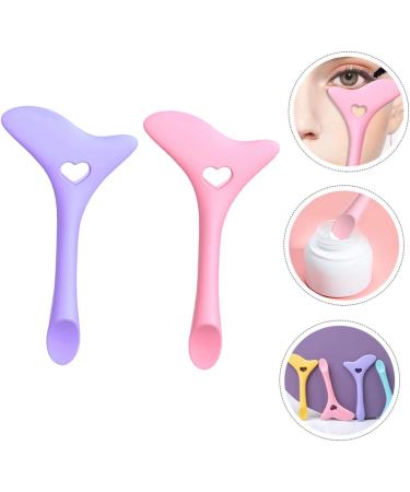 POPETPOP 2pi ces Applicateurs Silicone Pour Visage Et Eyeliner Outils Au Maquillage Multifonctionnels moyen couleur assortie - Buy Online on GoSupps.com