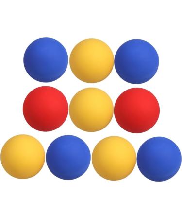 Frcolor 10 Silicone Lacrosse Balls Professional Quality for Gifts Yoga Pool & More | International Shipping Available - Buy Online on GoSupps.com