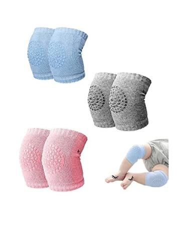 WKBYTUXR Feirun Baby Knee Pads Toddler Anti-Slip Crawling Knee Pads for 0-24 Months Kid Girl Boy Gift Leg Warmers multicolor One Size