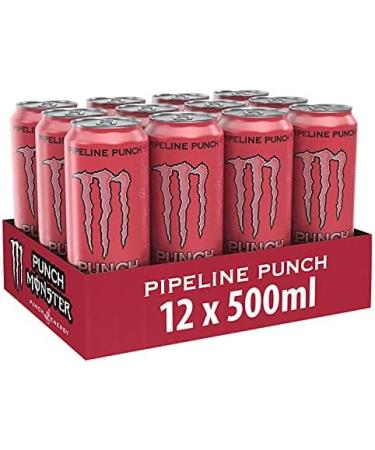 Monster Pipeline 500ml Perforation Cans 12 Pack - Buy Online on GoSupps.com