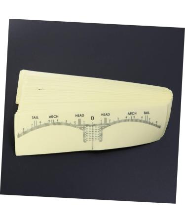 FOMIYES 300 pcs Measuring Permanent Disposable Tools Makeup Guide Shaping Adhesive Eyebrow Trimming - Buy Online on GoSupps.com