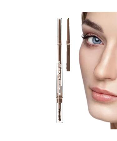 Waterproof Eyebrow Pencil Long Lasting Eye Brow Makeup Gel Pencils | Anti-Smudge Eyebrow Pencil Interchangeable Tip for Mother Kagrote Brown