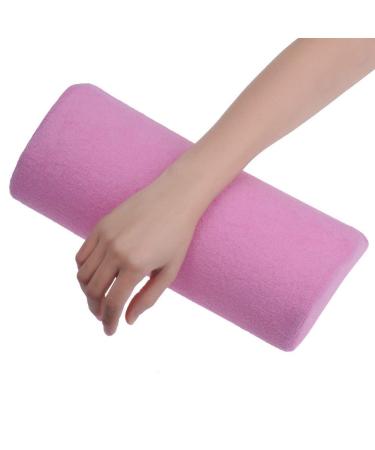 QIMYAR Soft Nail Art Hand Rest Pillow - Pink Manicure Salon Tool - Buy Online on GoSupps.com