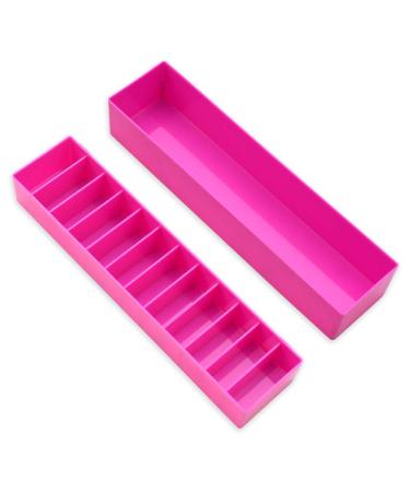 BarberMate Pink Blade Caddy with Detachable Lid - Convenient & Stylish Storage Solution - Buy Online on GoSupps.com