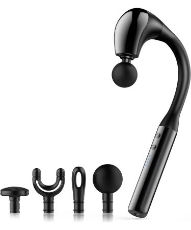 Premium Massage Hammer for Neck & Shoulder Relief | Deep Tissue Percussion Massager Gun with Timer International Shipping - Buy Online on GoSupps.com