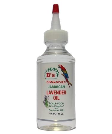 Organic Jamaican Lavender Oil Scalp Food 4 oz.