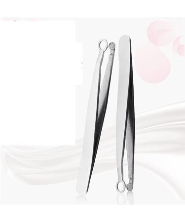 UNbit Nose Hair Trimmer Universal Nose Hair Trimming Tweezers Stainless Steel Round Tip Eyebrow Clippers Hair Removal Grooming Scissor Unisex Tweezers Trimmer - Buy Online on GoSupps.com