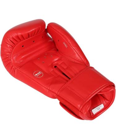 Wesing AIBA Approved Blue Leather Boxing Gloves - 12 oz (340.2 g) | International Shipping Available - Buy Online on GoSupps.com
