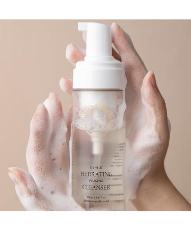 Gentle Hydrating Foaming Cleanser 150ml | Moisturizing Korean Skin Care for Sensitive & Dry Skin | Dermatologically Tested & Safe - Buy Online on GoSupps.com