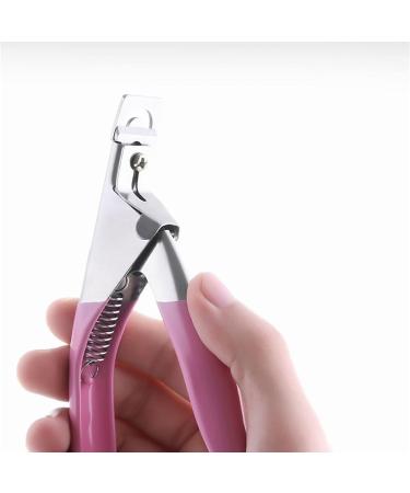 FURLOU Nail Clipper Stainless Steel Nail Art Trimmer Clipper U Shape Acrylic False Tips Edge Cutters Manicure Fake Nails Accessories Tools Trimmer - Buy Online on GoSupps.com