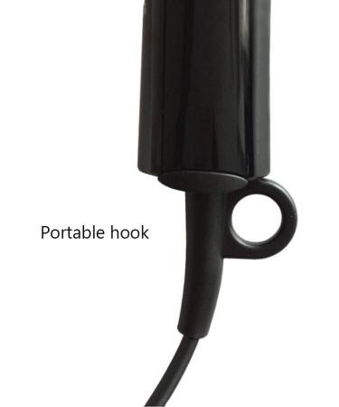 Hair Dryers Professional 2000W Household Ionic Technology 2 Speed 3 Heat with Collecting Nozzle Constant Temperature Nursing Technology Portable Folding for Household and Salon Black Small Gift - Buy Online on GoSupps.com
