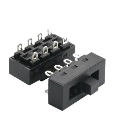 2 Pieces 12A 250V 3-Position 8-pin Toggle Sliding DIP Switch LQ-103H Hair Dryer hot and Cold air JJ-15 FH6218/20/21/31 - Buy Online on GoSupps.com