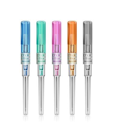 Yuelong 16 Gauge Catheter Piercing Needles - 50PCS Body Piercing Tool Kit for Nose, Ear & Body - IV Catheter Needles for Piercing Supplies - Buy Online on GoSupps.com