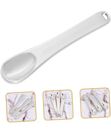Ipetboom Spatules Maquillage En M tal Lot De 10 Petites Applicateurs De Cr me Yeux En Alliage Argent Pour Maquillage Visage Usage Familial Institut De Beaut 6.00X1.20X0.20CM argent - Buy Online on GoSupps.com