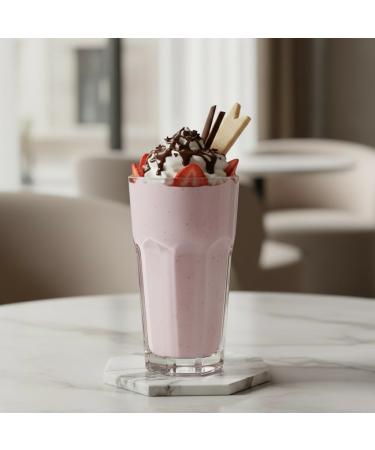 Pro Shake by RedNatura Chocolate Whey Protein Powder | Nutritional Supplement for Energy Muscle Support & Daily Nutrition 17.64 oz (500 g) (Strawberry) - Buy Online on GoSupps.com