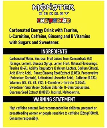  Monster Monster The Doctor Cans 12 x 500 ml - Buy Online on GoSupps.com