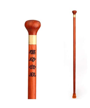 Crutch Solid Wooden Walking Stick Canes Elderly Men Cane -Affordable Gift for Your Loved One 86cm powerfully