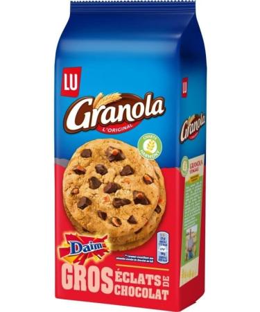 LU GRANOLA: D licieux Granola Extra Cookies Daim 184g - Biscuits au Chocolat Fondants - Id al pour les Amateurs de Saveurs Gourmandes - Le Lot De 4 - Buy Online on GoSupps.com