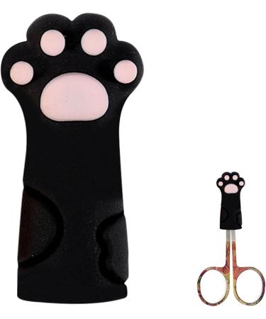Nail Nipper - Nipper Protective Sleeve - Cute Cat Paw Cuticle Manicure Pedicure Tools Drop-Proof Nail Clipper Cap for Tweezers Fingernail Clipper Nippers Sillervan Black - Buy Online on GoSupps.com