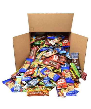 Healthy Snacks Care Package Snack Box Grab And Go Variety Pack (60 Count) Office Snacks, School Lunches, Meetings