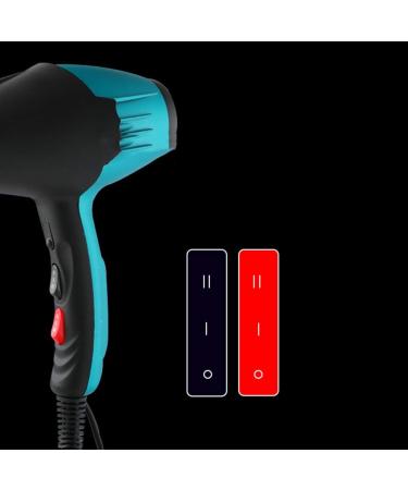 Professional Ionic Hairdryer 1800W Hair Dryer Salon with Diffuser Nozzles Set Fast Blow Dryer with 3 Heat 2 Speed Cool Shot Long Cable Quiet Low Noise Lightweight Suitable for Family Travel small gift - Buy Online on GoSupps.com