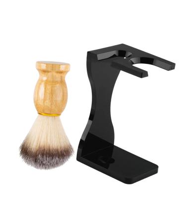 Magiclulu 1 Set Razierset Acryl Bartbrush holder Razor brush and frame Razor accessories Razor brush holder Razor ranges Bartbrush and stands of Bartbrush support
