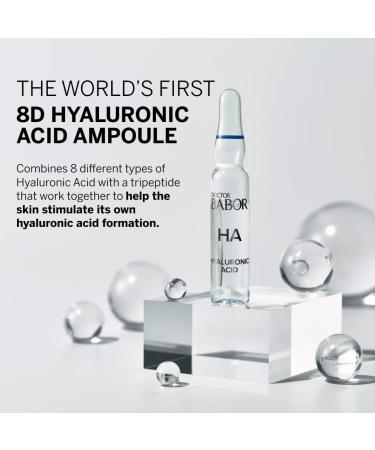 Hydrating Hyaluronic Acid Power Serum Ampoule by BABOR | Clean & Vegan | Visible Results in 7 Days - Buy Online on GoSupps.com
