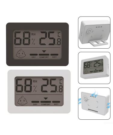Buy Digital Thermo-Hygrometer | Accurate Temperature & Humidity Meter for Home & Office - International Shipping - Buy Online on GoSupps.com