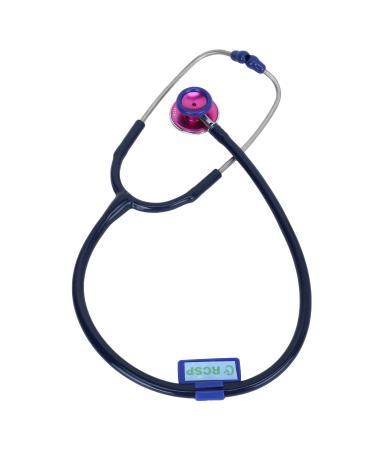 Buy Acoustic Stethoscope for Doctors & Medical Students - Lightweight Flexible Soft Sealing Ear Knobs - Blue - Ships Internationally - Buy Online on GoSupps.com