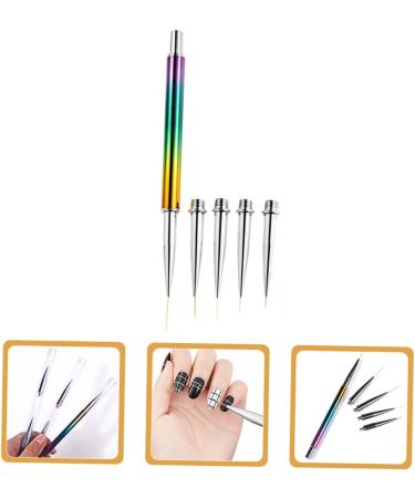 minkissy 1 Set Nail Art Drawing Pen Nails Brush Pen Nail Design Liner Nail Salon Supplies Manicure Painting Manicure Tools Manicure Drawing Tool Nail Painting Design Brush Painted - Buy Online on GoSupps.com