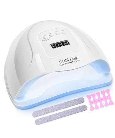 Professional UV Nail Lamp YOYEWA 150W Quick-drying Nail Dryer Gel Polish Curing UV Light With 4 Timers Automatic Sensor for Gels Polishes in Home and Salon