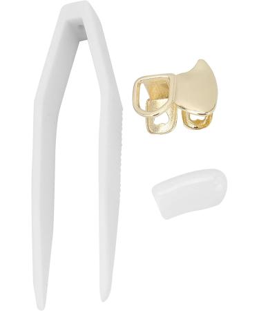 Verdant Touch Brass Hip Hop Tooth Decoration - Festival & Halloween Gold Costume Accessory - Buy Online on GoSupps.com
