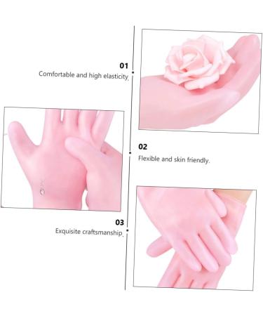 FRCOLOR 3 Pairs Hand exfoliating Hand Gloves Repair Repairing moisturizing Gloves Dry Hands moisturiser Dry Skin Dry Rough Hand Gloves Sun Protection whitening - Buy Online on GoSupps.com