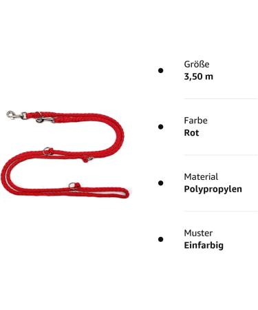 Premium Dog Double Leash for Medium Dogs - 3.50m Stable & Stylish (39 Colors) - Ideal Training Leash for Dogs up to 45kg - Buy Online on GoSupps.com