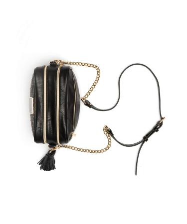 Chelsea + Cole Itzy Ritzy Crossbody Diaper Bag - Black Sweetheart Print | 6 Pockets, Changing Pad & Tassel - Buy Online on GoSupps.com
