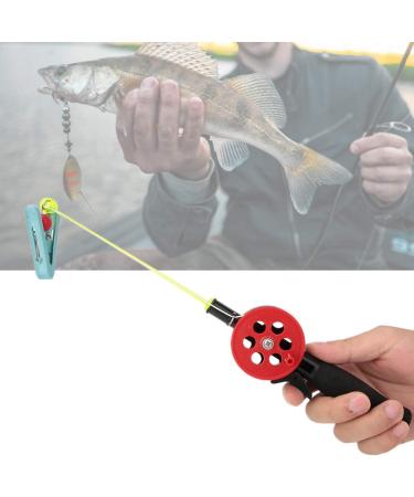 Dilwe Kids Fishing Rod - 2 Pack ABS Crab Ice Fishing Rods 4.5M with Nylon Line & Shrimp Clamp - International Shipping Available - Buy Online on GoSupps.com