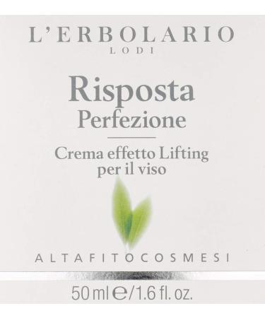 LErbolario Risposta Perfection Lifting Effect Face Cream for Women - 1.6 oz | Anti-Aging & Firming Skincare - Buy Online on GoSupps.com