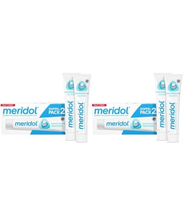 meridol toothpaste 2x75ml - Toothpaste fights gingivitis antibacterial effect (pack of 2)
