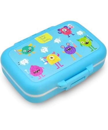 Kids Tooth Keepsake Box - Cute Children's Tooth Fairy Organizer in Purple - Buy Online on GoSupps.com