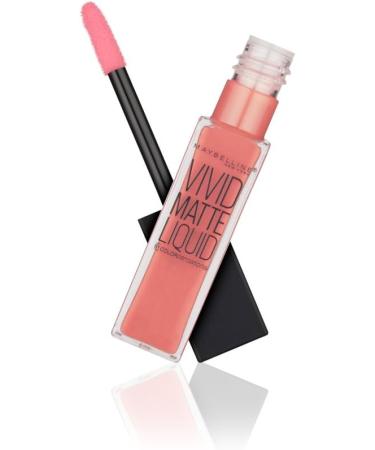 Maybelline Color Sensational Vivid Matte Liquid Lipstick in Blush #7 - Buy Online on GoSupps.com