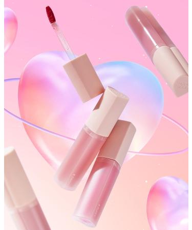 HOLIKA HOLIKA Heart Crush Bare Glaze Tint - K-Beauty Juicy Color Lip Tint Long-Lasting Moisture & Shine - 0.1 fl. oz. (03 PILLOWY) - Shop Internationally - Buy Online on GoSupps.com