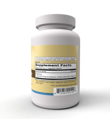 Priority One Vitamins Potassium Orotate 100 Vegetarian Capsules - Highly-Absorbable - Healthy Carbohydrate and Energy Metabolism* - Supporting a Healthy Cardiovascular System.* - Buy Online on GoSupps.com