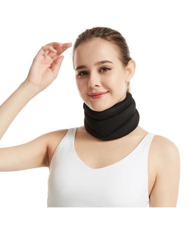 Collarage Adjustable 3-Layer Neck Support Collar | Pain Relief & Breathable Sponge | Unisex Blue - Buy Online on GoSupps.com