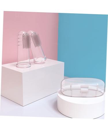 Minkissy 1 Pack Fingerbrush Baby Toothbrush - Travel-Friendly Baby Toys for Clean Milk Teeth 20 Soft Bristles - Perfect for Kids & Infants - Buy Online on GoSupps.com