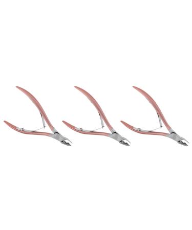 ISTOVO 3X Nail Tweezer Cutter Nipper Clipper Remover Manicure Art Grooming Tool Beauty Nail Pliers