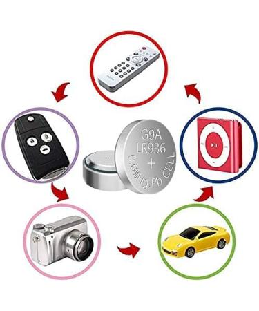 SKOANBE SR936SW 394 AG9 1.5V Button Coin Cell Watch Battery (10-Pack) - Premium Quality Long-Lasting Power International Shipping Available - Buy Online on GoSupps.com